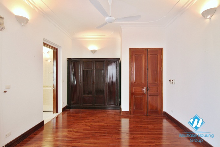 A beautiful secluded villa for rent in Tay Ho with swimming pool and garden