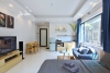 A newly and brightly studio for rent in Lac Long Quan, Tay Ho, Ha Noi