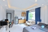 Bright studio for rent in Lac Long Quan st, Tay Ho, Ha Noi