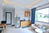 Bright studio for rent in Lac Long Quan st, Tay Ho, Ha Noi