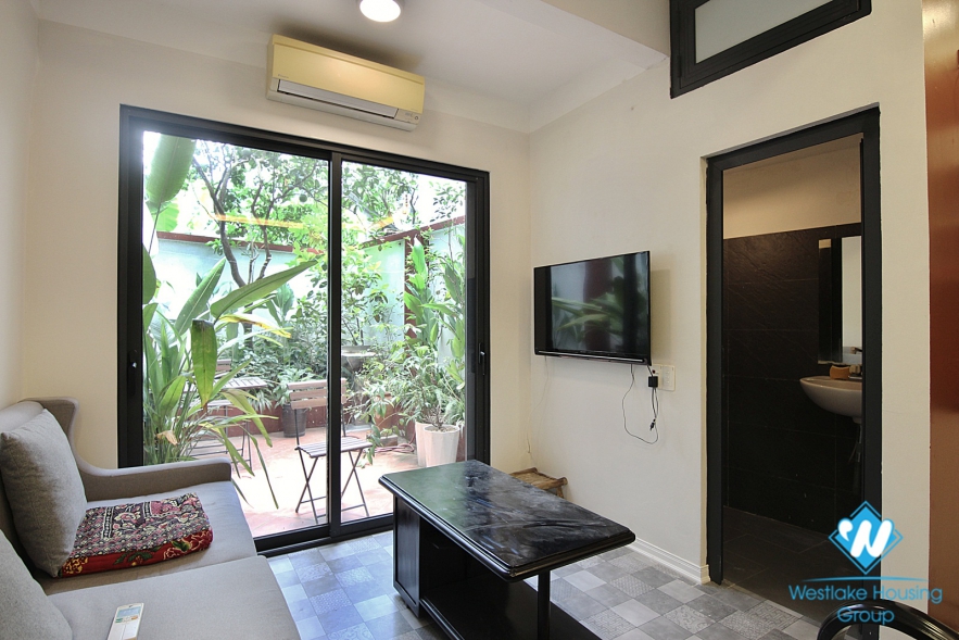 Fashionable and modern design duplex with lovely gardern for rent in Long Biên