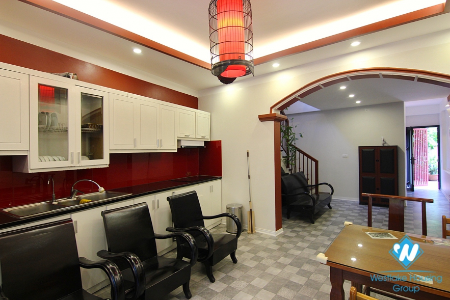 Fashionable and modern design duplex with lovely gardern for rent in Long Biên
