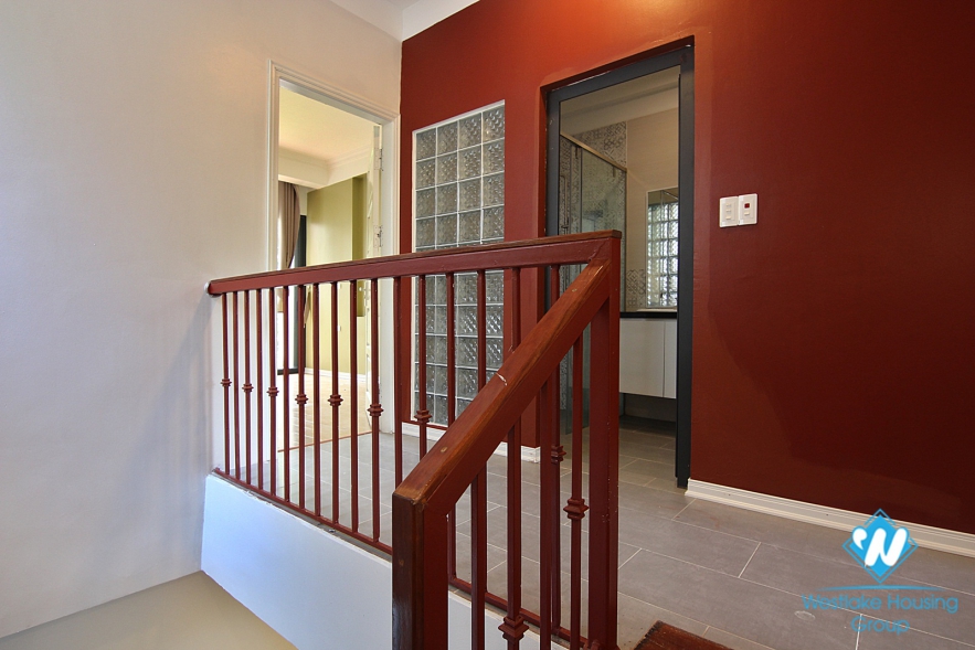 Fashionable and modern design duplex with lovely gardern for rent in Long Biên