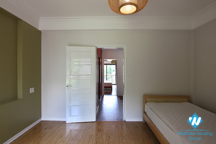 Fashionable and modern design duplex with lovely gardern for rent in Long Biên