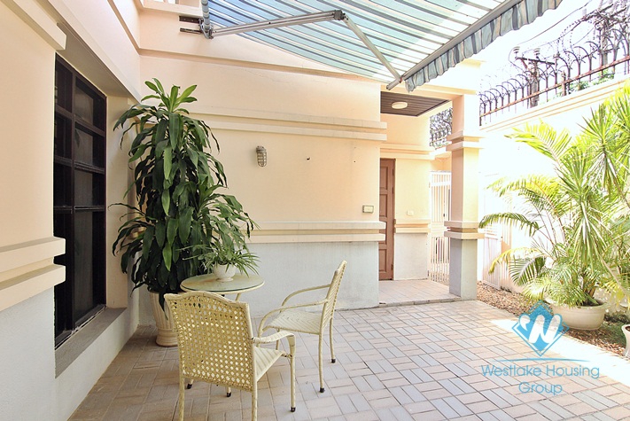 Luxury villa for rent in Westlake area, Hanoi