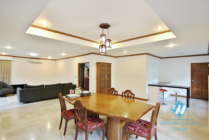 Luxury villa for rent in Westlake area, Hanoi