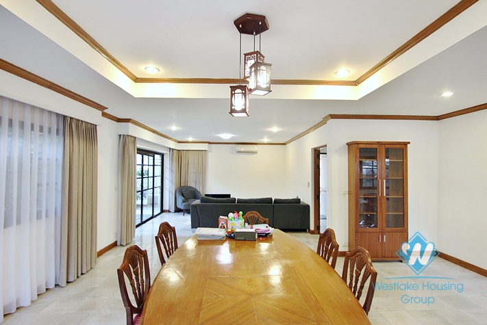 Luxury villa for rent in Westlake area, Hanoi