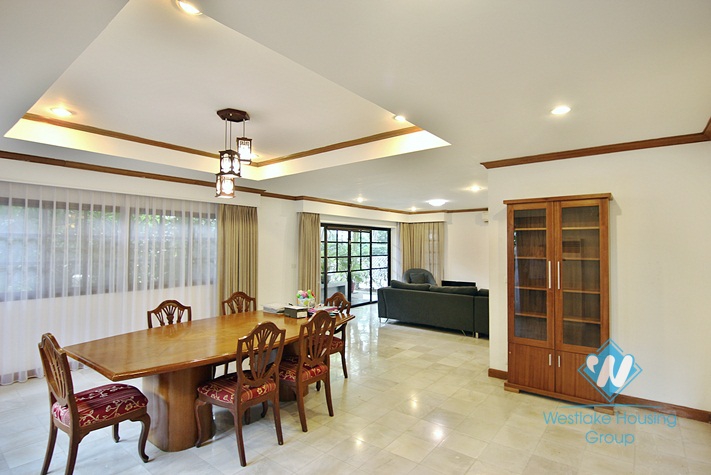 Luxury villa for rent in Westlake area, Hanoi