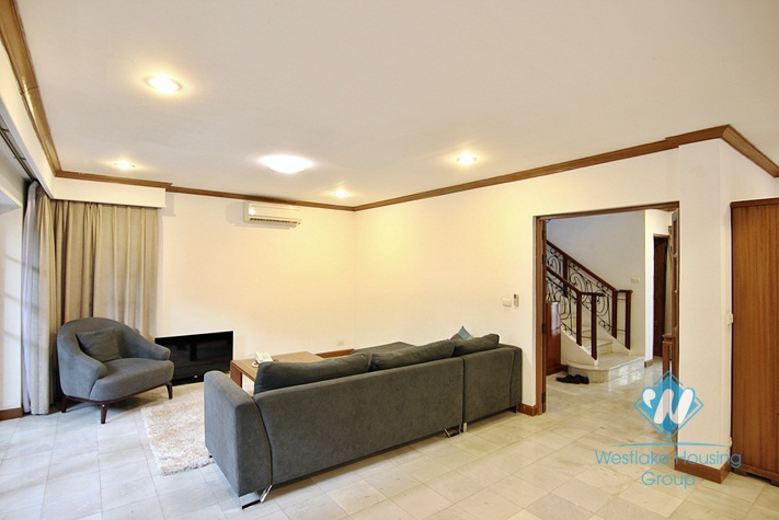 Luxury villa for rent in Westlake area, Hanoi