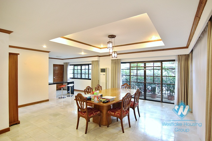 Luxury villa for rent in Westlake area, Hanoi