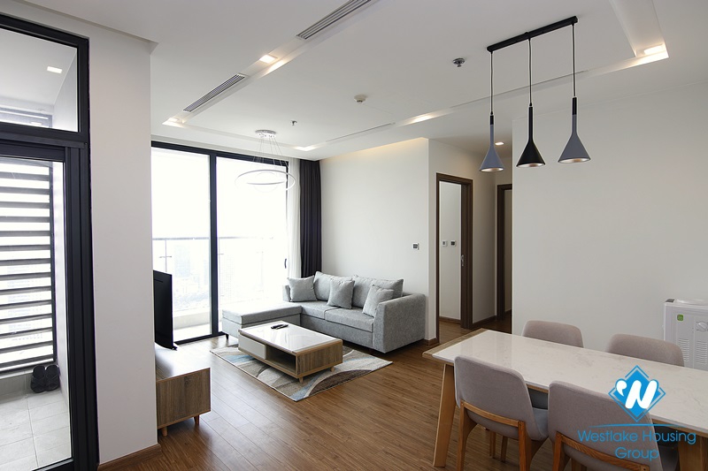 Modern 2-bedroom apartment with beautiful view in Vinhomes Metropolis