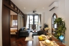 Japanese one-bedroom apartment for rent in Hoan Kiem