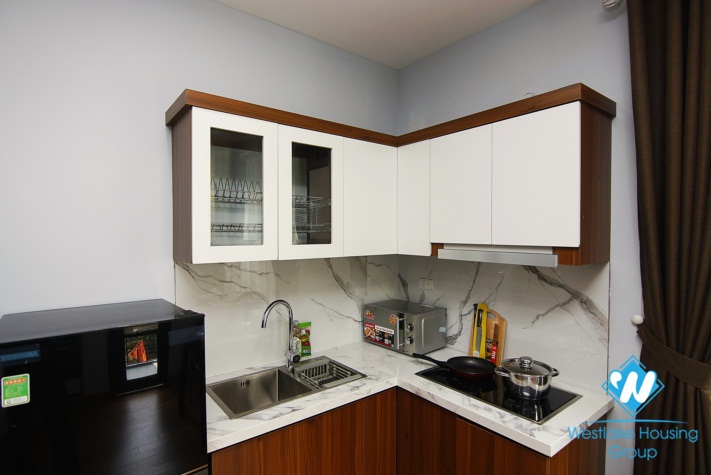 An Amazing 1 bedroom studio in soughtly with lovely balcony for rent in Ba Đình