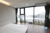 Breaking lake-view 2  bedroom in the super nice modern apartment in Trấn Vũ for rent
