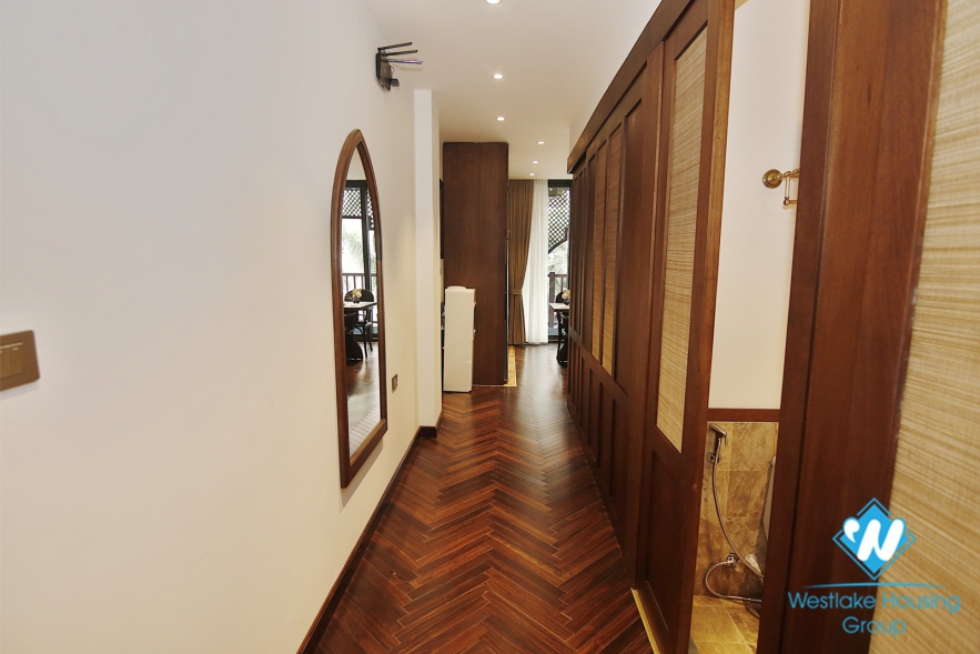 New Japanese one-bedroom apartment for rent in Hoan Kiem