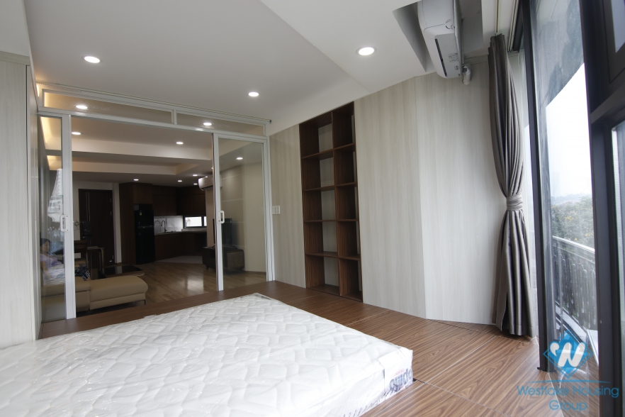 Breaking lake-view 2  bedroom in the super nice modern apartment in Trấn Vũ for rent