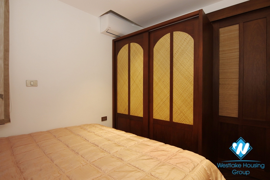 New Japanese one-bedroom apartment for rent in Hoan Kiem