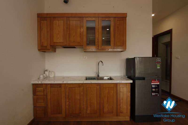 Bright studio apartment with a balcony on Nui Truc, Ba Dinh