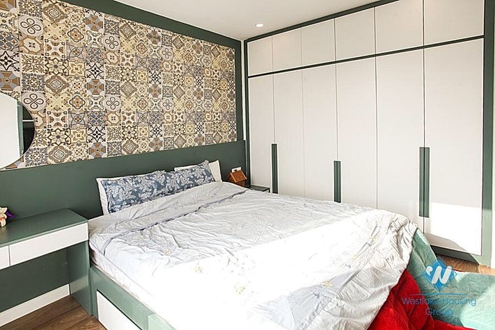 Studio Apartment with lovely texture for rent in El Dorado Lac Long Quan