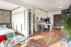 Studio Apartment with lovely texture for rent in El Dorado Lac Long Quan