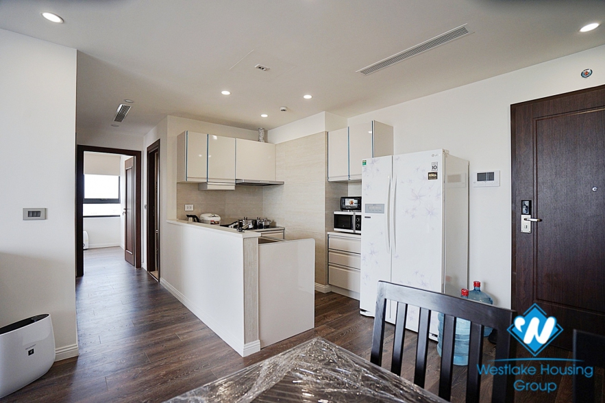 Brand new lake view 2 bedroom apartment for rent in HDI tower Hai Ba Trung