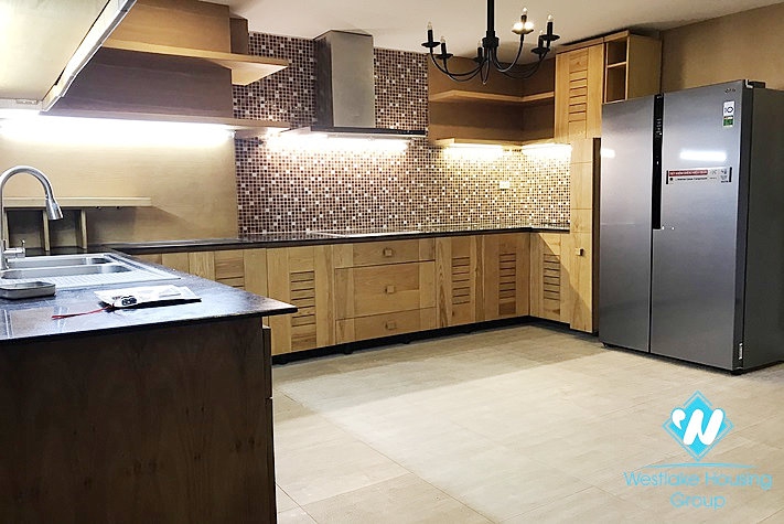 A classic 4 bedroom apartment for rent in Ciputra Compound. 