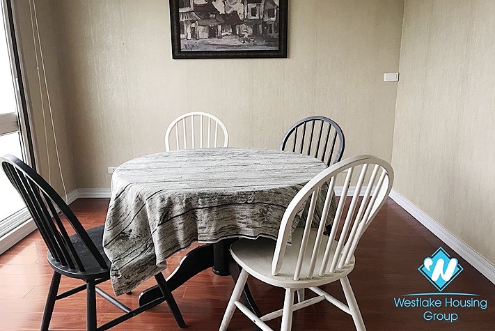 A classic 4 bedroom apartment for rent in Ciputra Compound. 