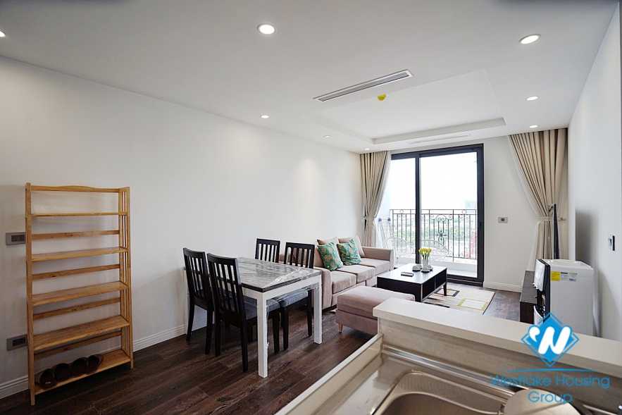 Brand new lake view 2 bedroom apartment for rent in HDI tower Hai Ba Trung