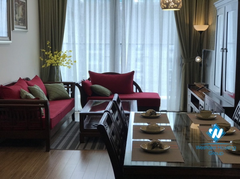 Vintage style 2-bedroom apartment in Vinhomes Metropolis