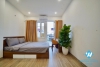 A nice 1 bedroom studio in soughtly with lovely balcony for rent in Cau giay