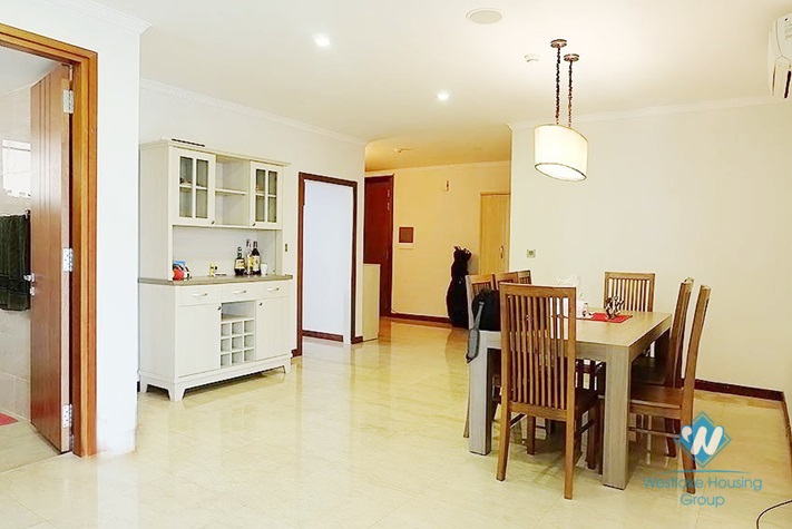 A beautiful 3 bedroom apartment for rent in Ciputra L Building