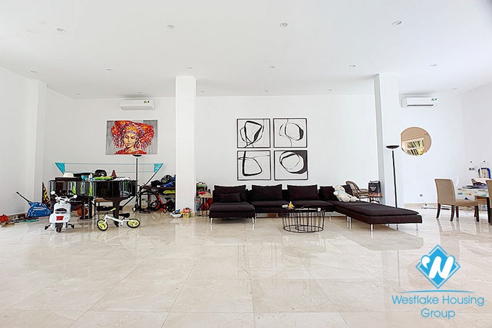 Enormous villa with private back yard for rent in Ciputra