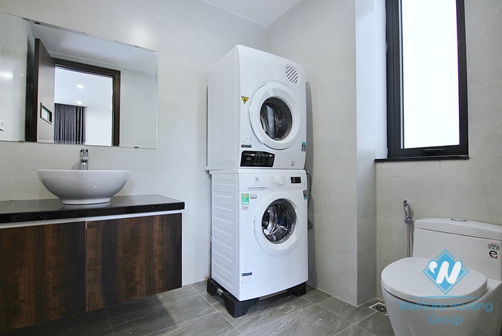 Furnished apartment with balcony for rent in Dang Thai Mai st, Tay Ho