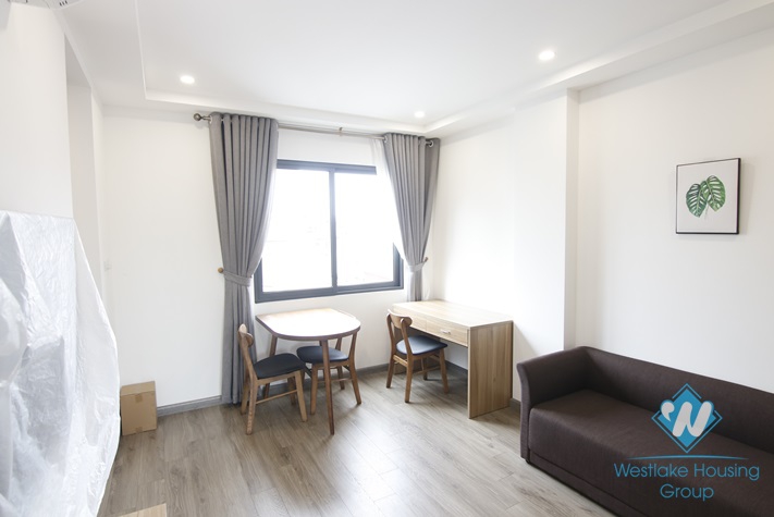 A nice studio with huge balcony for rent in Linh Lang, Ba Dinh