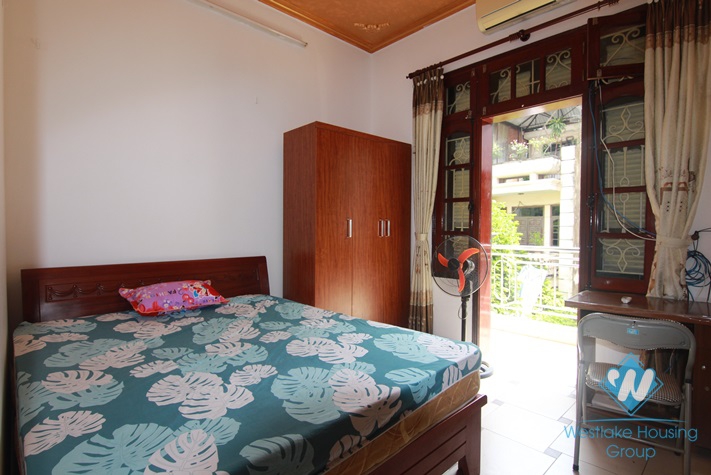 A nice house with courtyard for rent in Nghi Tam st, Tay Ho District
