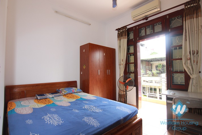 A nice house with courtyard for rent in Nghi Tam st, Tay Ho District