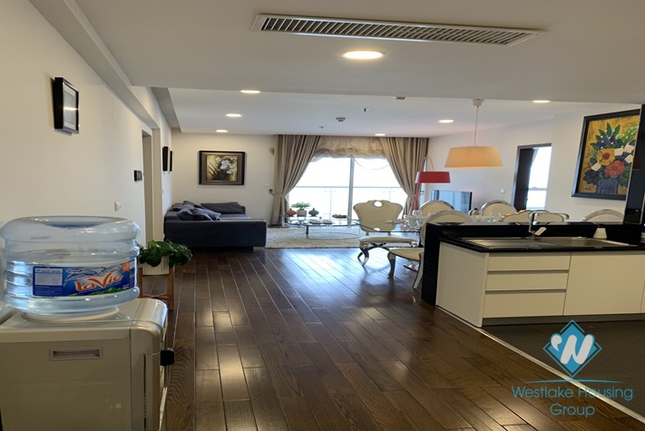 Three bedrooms apartment for rent in Lancaster building, Nui Truc, Ba Dinh