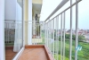 Serviced apartment with huge balcony for rent in Xuan Dieu, Tay Ho