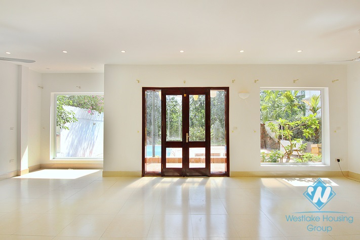 Hidden gem - a splendid villa swimming pool and garden for rent in Tay Ho