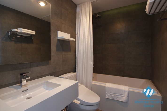 Serviced apartment for rent in Dao Tan, Ba Dinh area