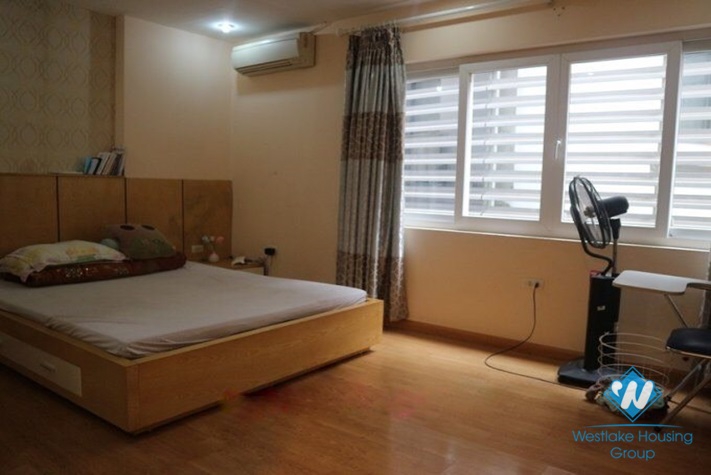 Three bedrooms house for rent in Kim Ma street, Ba Dinh