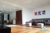 Lake view serviced apartment for rent in Yen Phu village, Tay Ho