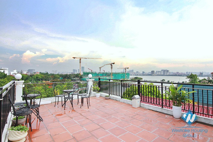 Bright apartment for rent in To Ngoc Van, Tay Ho, Ha Noi