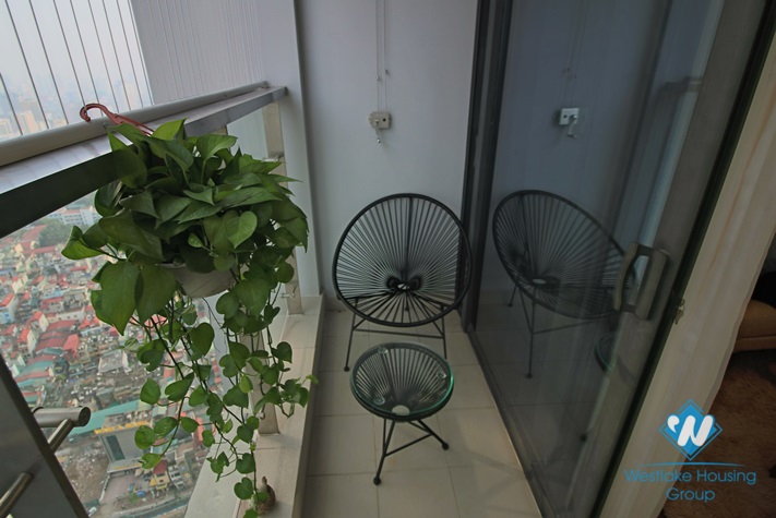 A well-designed apartment for rent in Vinhome Metropolis, Ba Dinh