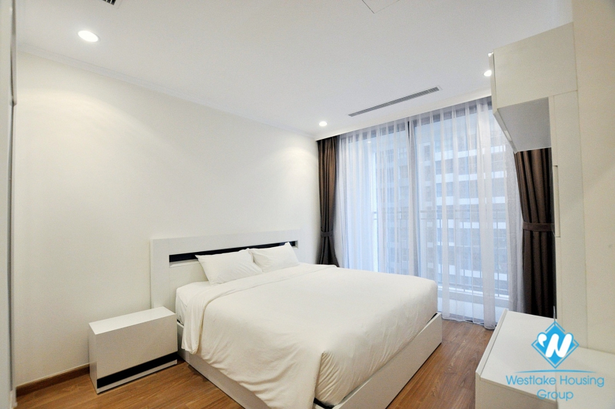 Modern three-star furnished three-bedroom apartment for rent at Time City Park Hill