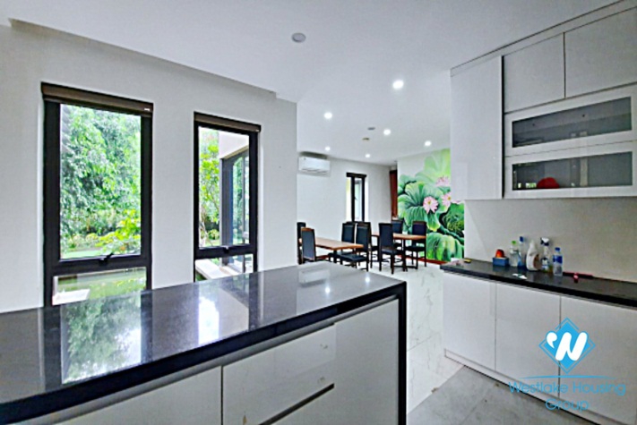  Luxury nice furnished garden house to lease in Tay Ho An Duong