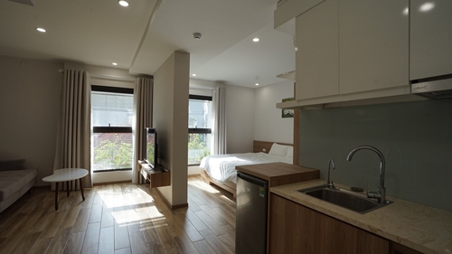 Stylish studio apartment on Dao Tan Str