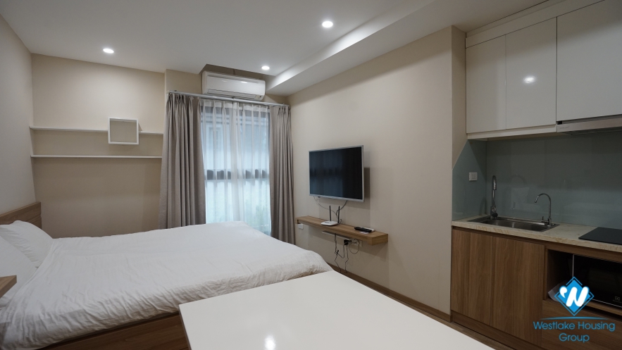 Modern studio apartment on Dao Tan Str