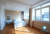 Bright apartment for rent in Yen Phu Street, Tay Ho, Ha Noi