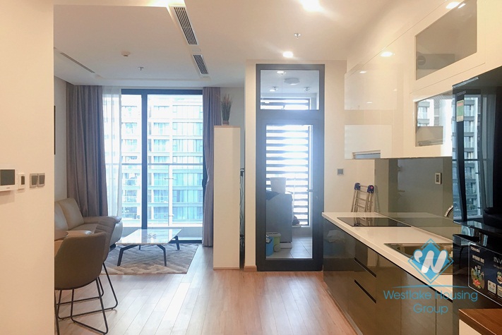 Modern 1 bedroom apartment for rent in Vinhome metropolis, Lieu giai, Ba dinh